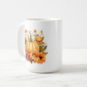 Mug Citrouille d'automne  (Devant gauche)