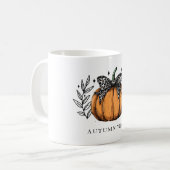 Mug Citrouille d'automne (Devant gauche)