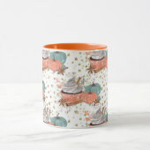 Mug Citrouille d'automne confortable orange (Centre)