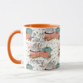 Mug Citrouille d'automne confortable orange (Gauche)