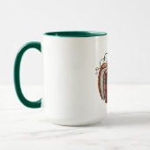 Mug Citrouille d'automne livre d'amour livre d'Hallowe (Gauche)