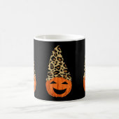 Mug Citrouille de Casquette Leopard mignon (Centre)