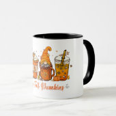 Mug Citrouille de chute épicé Gnome (Devant droit)