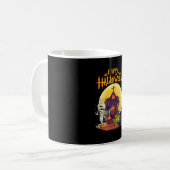 Mug Citrouille de costume d'Halloween Iguana Amuseur d (Devant gauche)