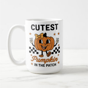 Mug Citrouille de dessin animé le plus coincé dans le