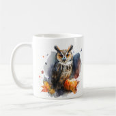 Mug Citrouille de hibou - Halloween (Gauche)