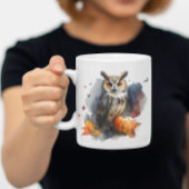 Mug Citrouille de hibou - Halloween