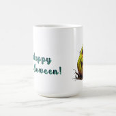 Mug Citrouille de Jack O’Lantern effrayante avec des y (Centre)