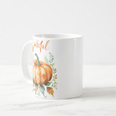Mug Citrouille de la gratitude (Devant gauche)