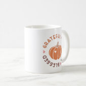 Mug Citrouille de l'automne gentil Merci Merci béni Ci (Devant droit)