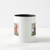 Mug Citrouille de salutation Halloween (Centre)