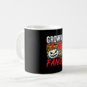 Mug Citrouille de vampire faisant pousser mes crocs Ha (Devant gauche)
