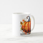 Mug Citrouille décorative de saison Joyeux Halloween (Devant droit)