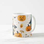 Mug Citrouille d'Halloween (Devant droit)