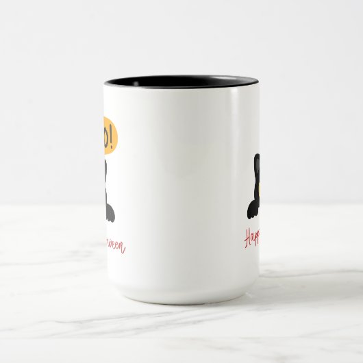 Mug Citrouille d'Halloween (Centre)