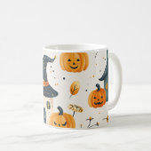 Mug Citrouille d'Halloween (Devant droit)