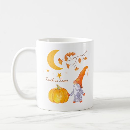 Mug Citrouille d'Halloween (Gauche)