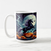Mug Citrouille d'Halloween Éffrayant (Gauche)