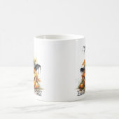 Mug Citrouille d'Halloween heureuse et effrayante (Centre)