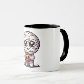 Mug Citrouille d'Halloween mignonne/maman (Devant droit)