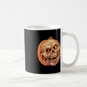 Mug Citrouille d'horreur inspiré par Zombie drôle Hall