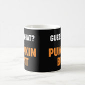 Mug Citrouille drôle de fesses design Halloween (Centre)