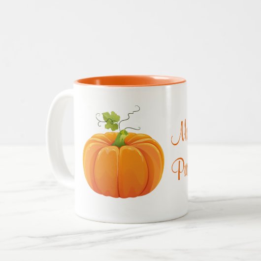 Mug Citrouille du matin (Devant gauche)