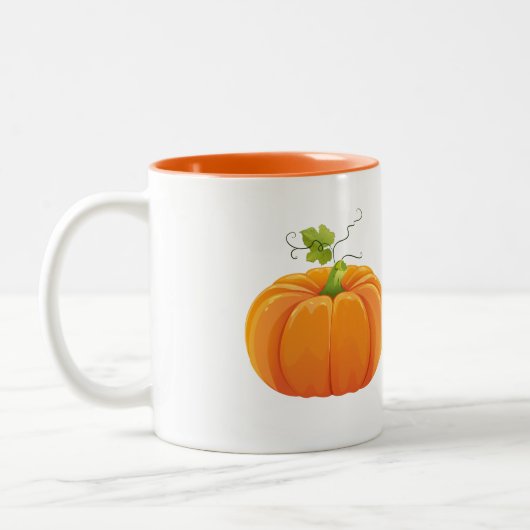 Mug Citrouille du matin (Gauche)