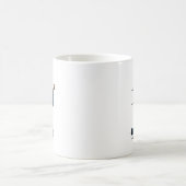 Mug Citrouille effrayante d'Halloween montrant des com (Centre)