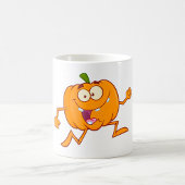 Mug Citrouille en cours d'exécution