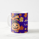 Mug Citrouille Épicée Coquette Halloween (Devant gauche)