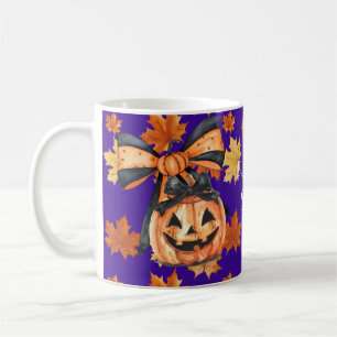 Mug Citrouille Épicée Coquette Halloween 