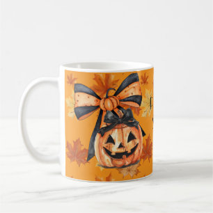 Mug Citrouille Épicée Coquette Halloween