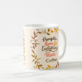 Mug citrouille épices tout bien (Devant droit)