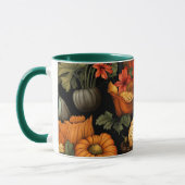 Mug Citrouille et plus encore, automne, (Gauche)
