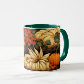 Mug Citrouille et plus encore, automne, (Devant droit)