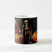 Mug Citrouille et squelette (Centre)