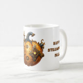 Mug Citrouille Fall Steampunk (Devant droit)