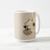 Mug Citrouille Fleur (Devant droit)