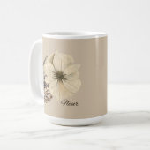 Mug Citrouille Fleur (Devant gauche)