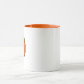 Mug citrouille florale Remercier  (Centre)