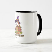 Mug Citrouille Halloween de n de cobaye ' (Devant droit)