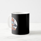 Mug Citrouille Halloween Dragon (Devant gauche)