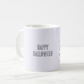 Mug Citrouille Halloween lavande (Devant gauche)