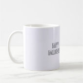 Mug Citrouille Halloween lavande (Gauche)