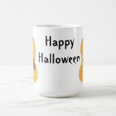 Mug Citrouille idiot d'Halloween (Centre)