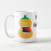 Mug Citrouille idiot d'Halloween (Gauche)