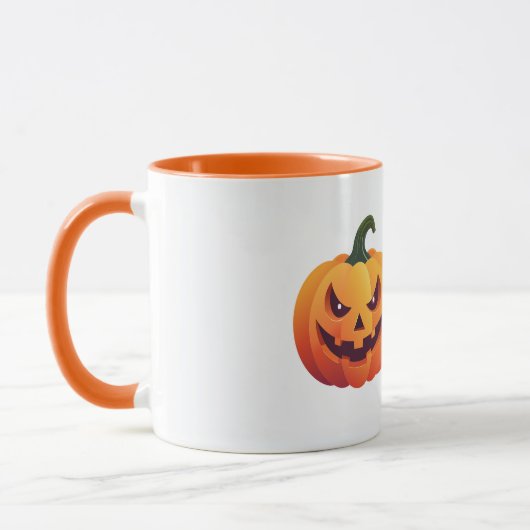 Mug Citrouille Jack-o'-lantern (Gauche)