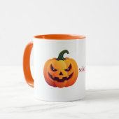 Mug Citrouille Jack-o'-lantern (Devant gauche)