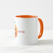 Mug Citrouille Jack-o'-lantern (Devant droit)